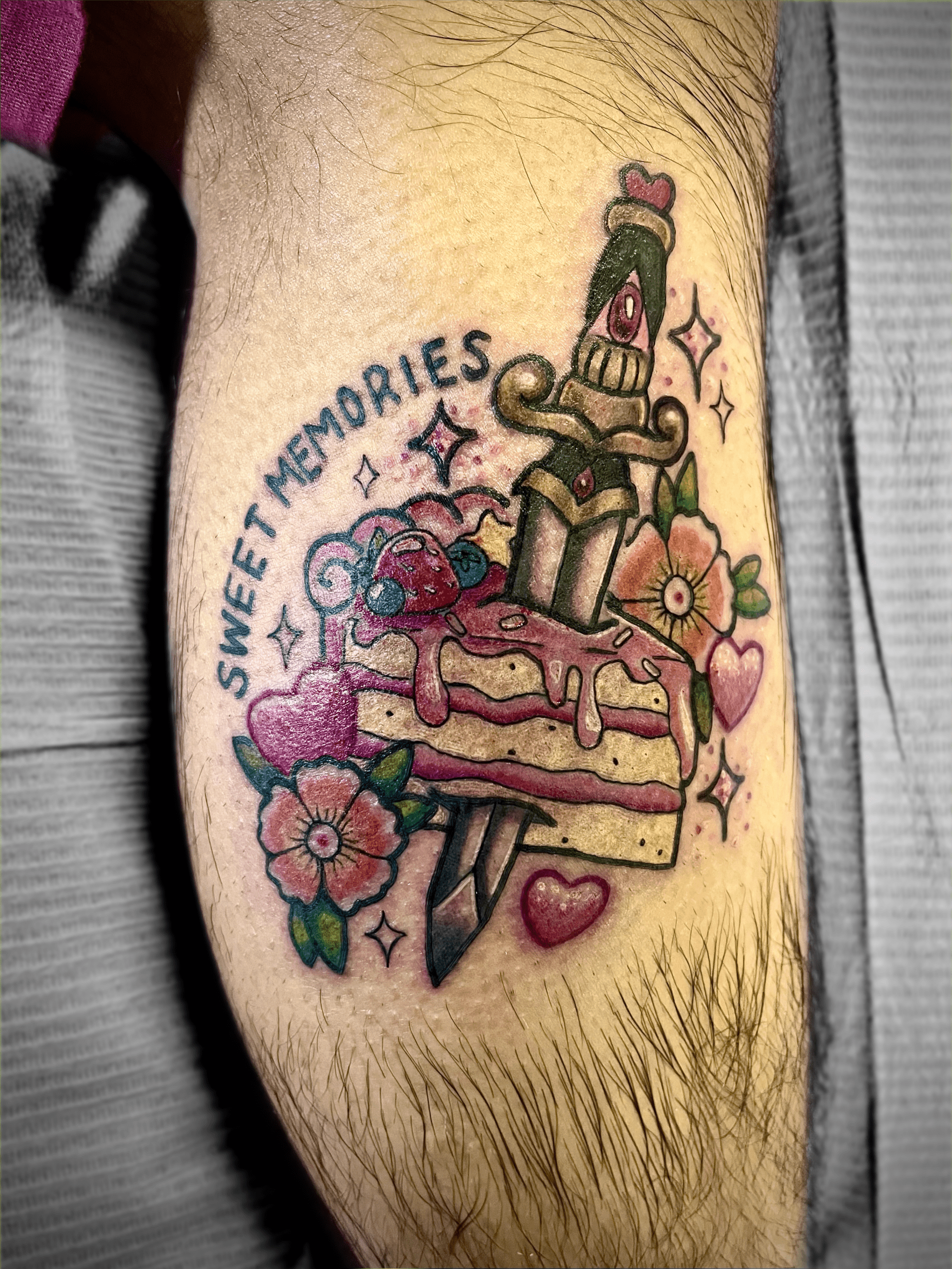 Tony's birthday cake. Tattoo done @moonsharktattoo. 🎂 Aug bookings now  open for my personal studio. Don't forget to send me an em... | Instagram
